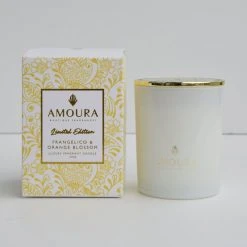 Amoura Frangelico + Orange Blossom Luxury Candle 100g Home & Beauty