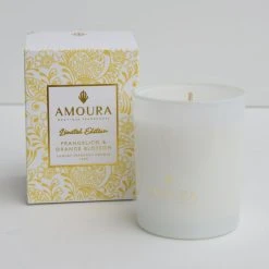 Amoura Frangelico + Orange Blossom Luxury Candle 100g Home & Beauty