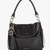 Saben Accessories Frankie Fold Over Black Shoulder Bag