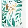 Elm Paper Greenery Thank You Greeting Card