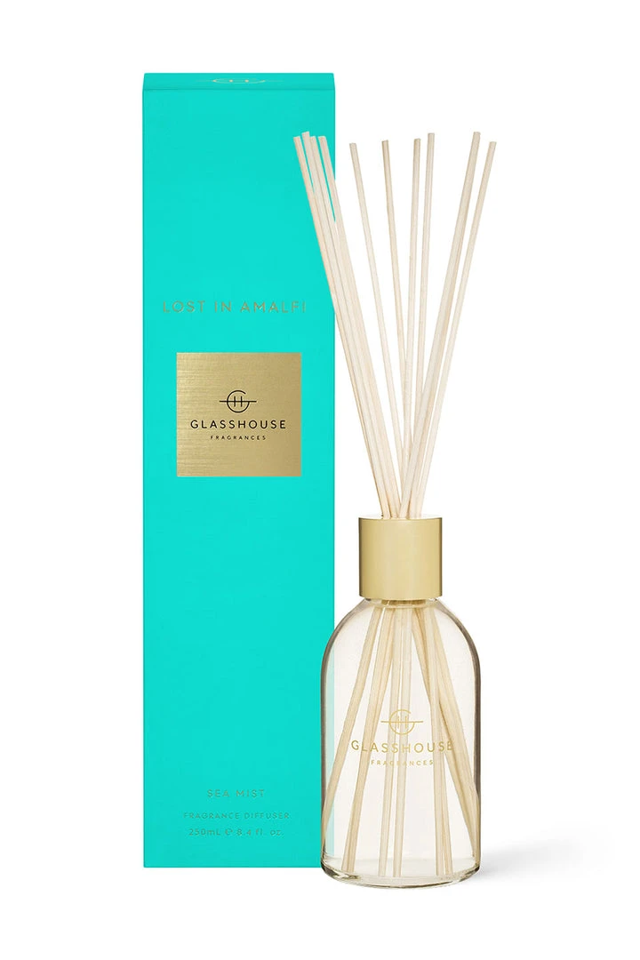 Glasshouse Home Fragrance 250ml Scented Diffuser Lost In Amalfi 3 Glasshouse Home Fragrance 250ml Scented Diffuser Lost In Amalfi