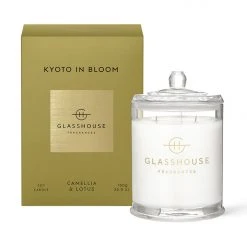 Glasshouse 760g Triple Scented Kyoto In Bloom Candle Home Fragrance