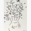Papier HQ Gucci Flowers Black White Frame A2 Print Living & Decor