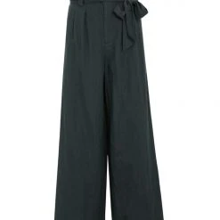 Among The Brave Galaxy Khaki Paper Bag Tie Waist Wide Leg Linen Pant Fashion 12 Among The Brave Galaxy Khaki Paper Bag Tie Waist Wide Leg Linen Pant Fashion