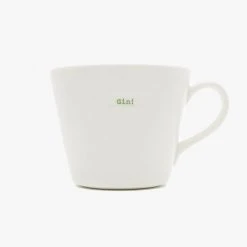 Keith Brymer Jones Table & Kitchen Gin White Bucket Mug 350ml