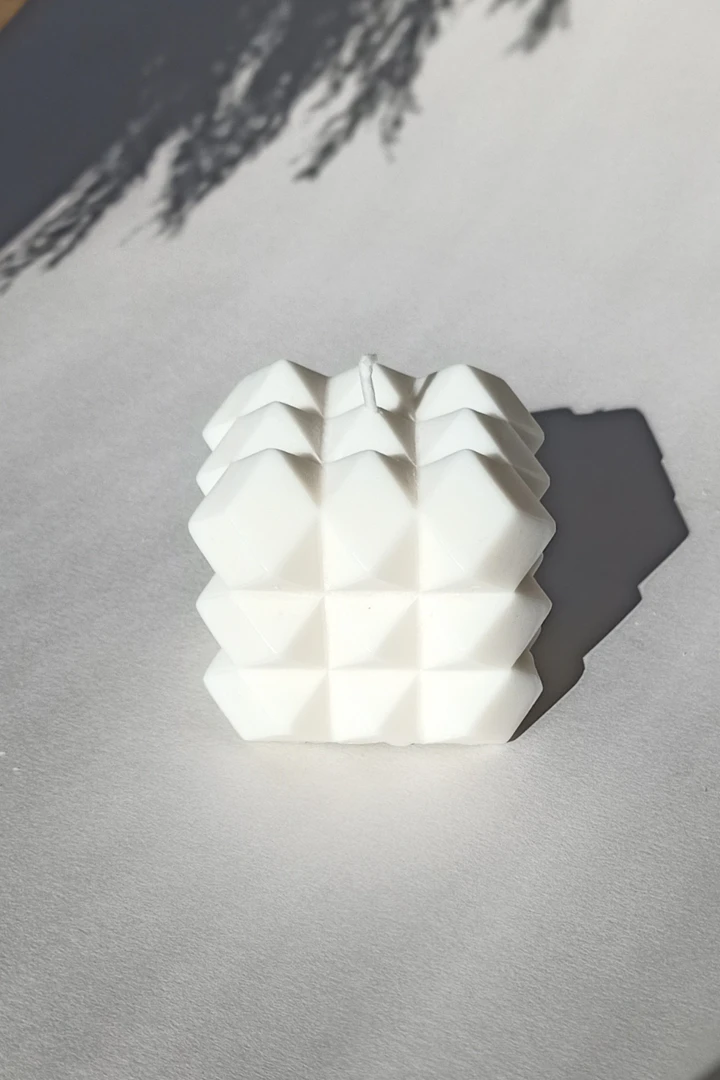 Master + Jack Hector Rubics Cube White Unscented Candle H5cm X 5.5cm Living & Decor 4 Master + Jack Hector Rubics Cube White Unscented Candle H5cm X 5.5cm Living & Decor