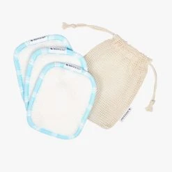 Dock And Bay Home Reusable Makeup Wipes Pk Of 3 Chamomile Blue