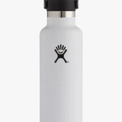 Hydro Flask 621ml White Standard Mouth Drink Bottle