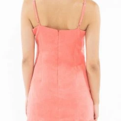 Ivy + Jack Party Days Coral Linen Strappy Mini Dress 9 Ivy + Jack Party Days Coral Linen Strappy Mini Dress