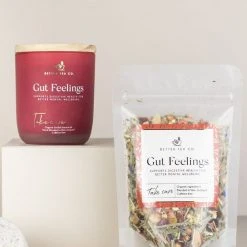 Better Tea Gut Feelings Tea Glass Jar 100g