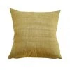 Mulberi Cushion, Throws & Linen Indira Ochre Linen Cushion 55x55cm