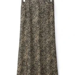 Ivy + Jack Fashion Ivy Black Mini Leopard Satin Midi Bias Skirt 11 Ivy + Jack Fashion Ivy Black Mini Leopard Satin Midi Bias Skirt