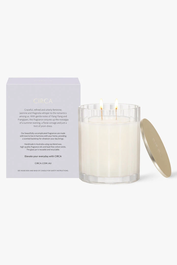 Circa Home CH Jasmine + Magnolia Candle 350g 5 Circa Home CH Jasmine + Magnolia Candle 350g