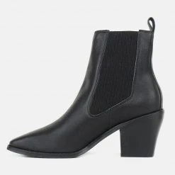 Caverley Joni Heeled Black Leather Chelsea Boot Accessories 8 Caverley Joni Heeled Black Leather Chelsea Boot Accessories