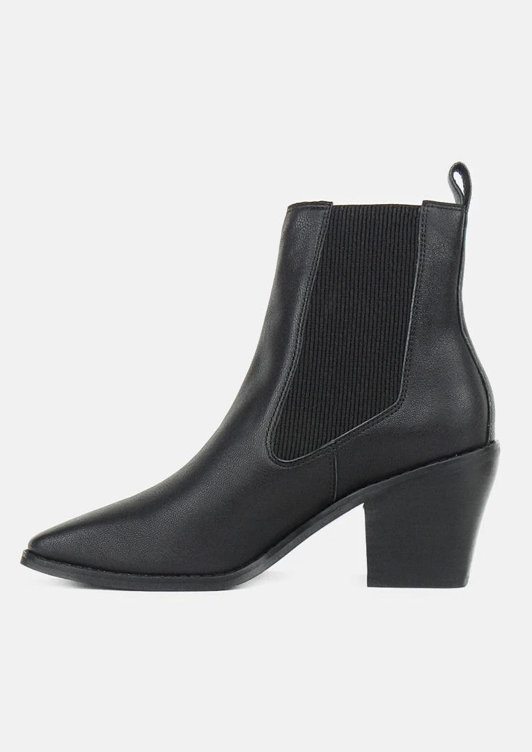 Caverley Joni Heeled Black Leather Chelsea Boot Accessories 5 Caverley Joni Heeled Black Leather Chelsea Boot Accessories