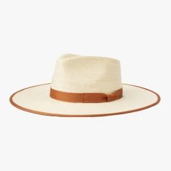 Brixton Jo Straw Rancher Natural Fedora Hat Accessories