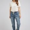 Foxwood Juliette Jogger Elastic Waist Blue Jean 2 Foxwood Juliette Jogger Elastic Waist Blue Jean