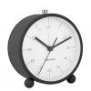 Karlsson Pellet Feet Black Alarm Clock