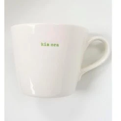 Keith Brymer Jones Table & Kitchen Kia Ora White Bucket Mug 350ml