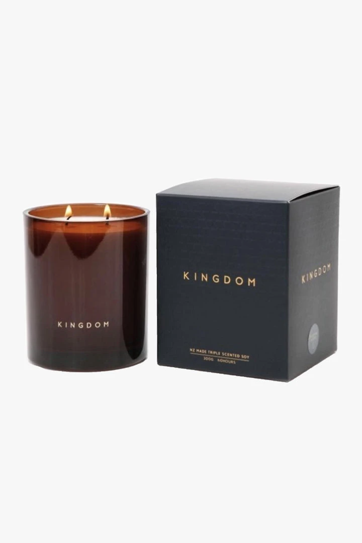 Kingdom Home Fragrance Luxury Soy Candle Blackberry + Bay 300g 3 Kingdom Home Fragrance Luxury Soy Candle Blackberry + Bay 300g