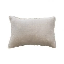 Mulberi Kobo Linen Natural Rectangle Cushion 40x60cm Cushion, Throws & Linen