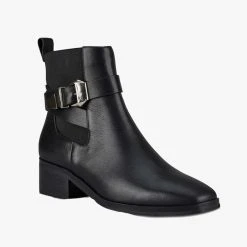 Solsana Accessories Lennox Black Leather Boot