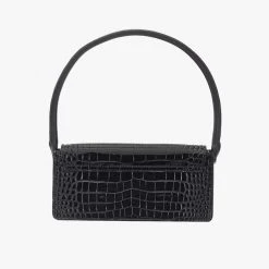 Stolen Limo Black Croc Rectangle Top Handle 90's Bag Accessories
