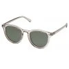 Le Specs Fire Starter Round Clear Stone Khaki Polarised Lens Sunglasses Accessories