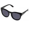 Le Specs Accessories Jealous Games Cat Eye Oversized Black Smoke Polarised Lens Sunglasses