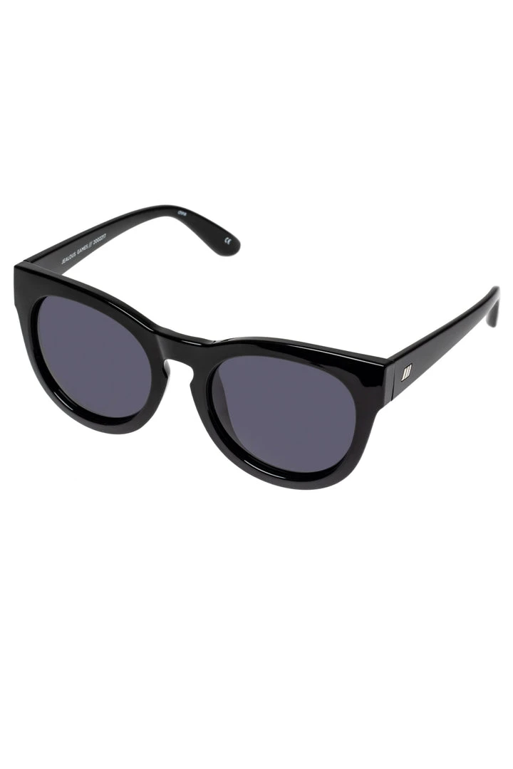 Le Specs Accessories Jealous Games Cat Eye Oversized Black Smoke Polarised Lens Sunglasses 3 Le Specs Accessories Jealous Games Cat Eye Oversized Black Smoke Polarised Lens Sunglasses