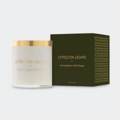 Lyttelton Lights Large NZ Made 90hr Candle