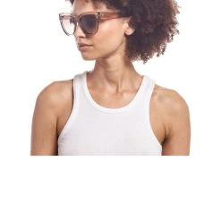 Le Specs Liar Liar Champagne Crystal Khaki Grad Lens Sunglasses Accessories