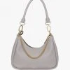 Saben Accessories Odette Glacier Shoulder Bag With Gold Chain Detail