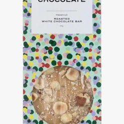 House Of Chocolate Eat & Drink Limited Edition Roasted White Chocolate Hazelnut Bar