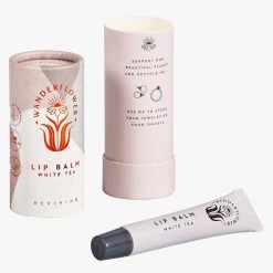 Wanderflower Lip Balm 12ml White Tea Home & Beauty