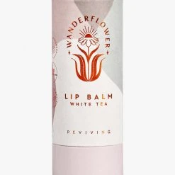 Wanderflower Lip Balm 12ml White Tea Home & Beauty