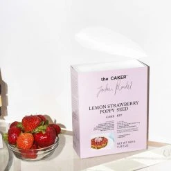 The Caker Eat & Drink Lemon, Strawberry & Poppy Seed Cake Mix 13 The Caker Eat & Drink Lemon, Strawberry & Poppy Seed Cake Mix