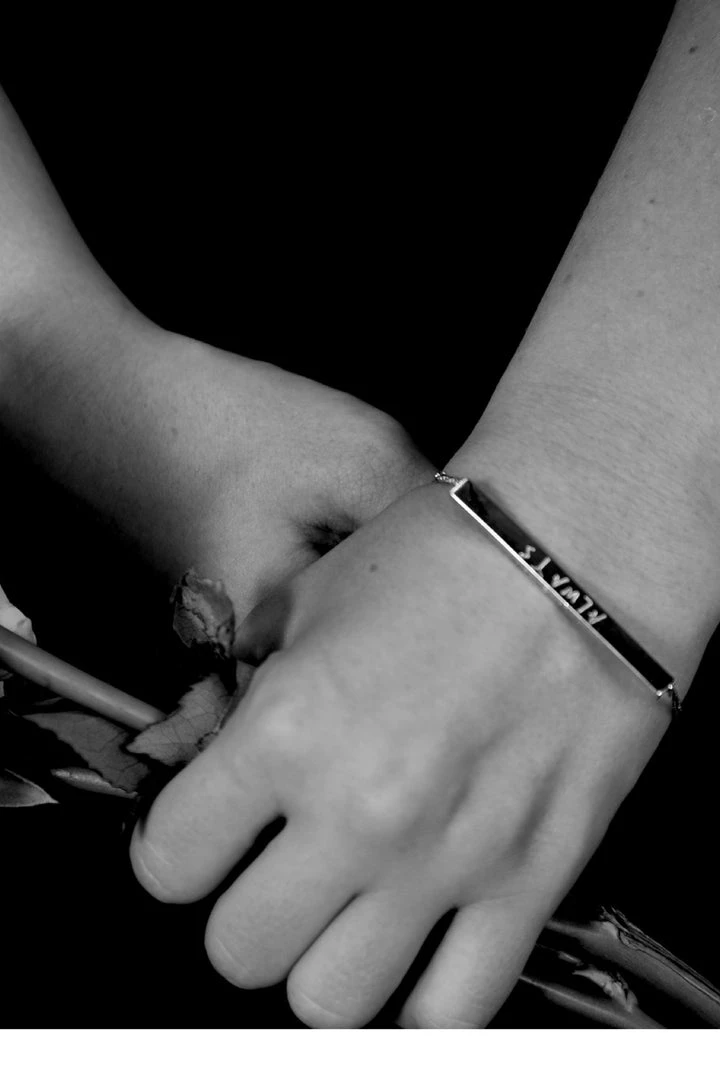 Federation Accessories Love Always Bar Bracelet Je T'aime Sterling Silver 4 Federation Accessories Love Always Bar Bracelet Je T'aime Sterling Silver