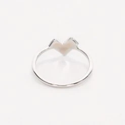 Federation Love Heart Ring Sterling Silver