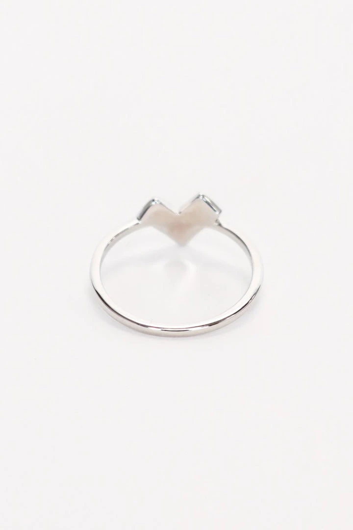 Federation Love Heart Ring Sterling Silver 4 Federation Love Heart Ring Sterling Silver