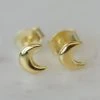 Sophie Luna Lover Stud Earrings Gold Accessories