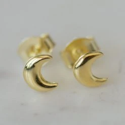 Sophie Luna Lover Stud Earrings Gold Accessories