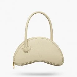 Rey Luna Pistachio Mini Half Moon Bag