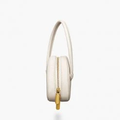 Rey, The Label Accessories Luna Ivory Mini Half Moon Bag 8 Rey, The Label Accessories Luna Ivory Mini Half Moon Bag