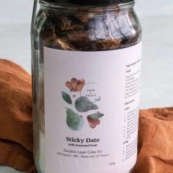 Sage + Grace Sticky Date With Seasonal Fruit Baking Kit Eat & Drink