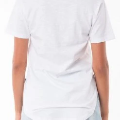 Silent Theory Fashion Marvellous V Neck White Tee