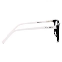 Prive Revaux MVP Square Black White Blue Light Sunglasses