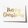 Elm Paper Merry Christmas Gold Greeting Card Home & Beauty 2 Elm Paper Merry Christmas Gold Greeting Card Home & Beauty