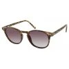 Prive Revaux Maestro Round Thin Champagne Tort Grey Gradient Lens Sunglasses
