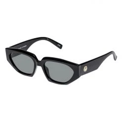 Le Specs Major Black 90s Inspired Sunglasses Accessories